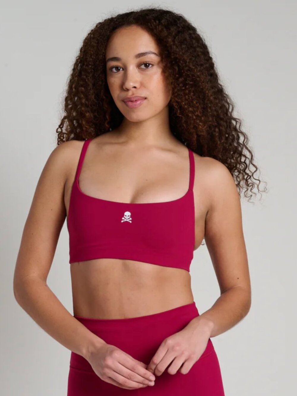 NWT Lululemon x SoulCycle Wunder Train Strappy Racer Bra – Dark Red – Size 4